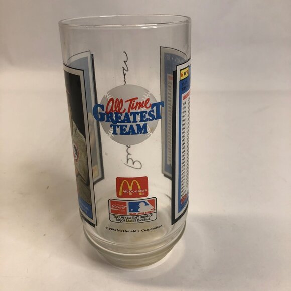 McDonald's‎ Baltimore Orioles VIntage 1993 Brooks Robinson 6" Souvenir Glass - Picture 3 of 13